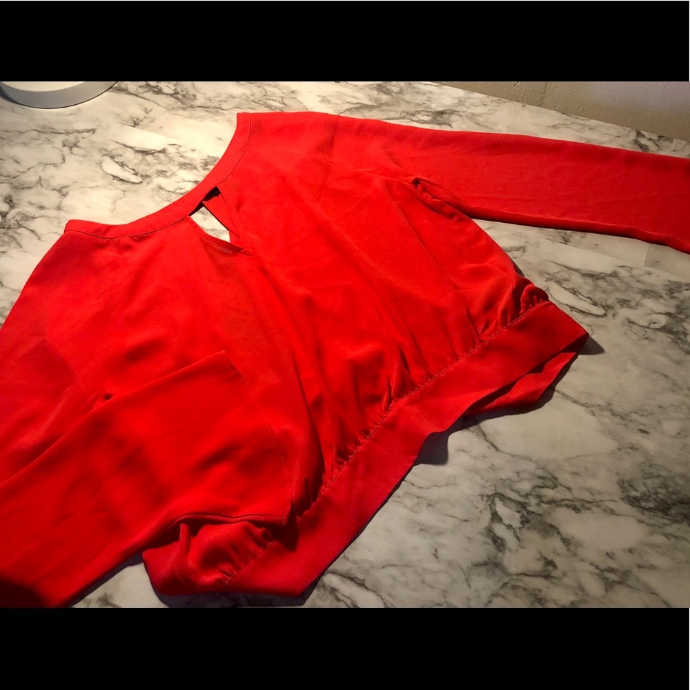 Bell-Sleeved Top
